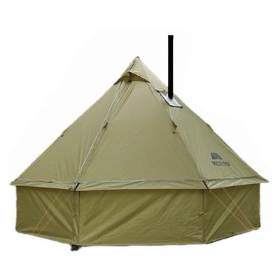 2-4 hengen Tipi Hot Tent Stove Jack Camping Pyramid Tipee -teltta retkeilyyn Backpacking