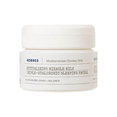Korres Moisturizing Cream Mediterranean Donkey Milk Sopii kaikille ihotyypeille Proteiini 40ml