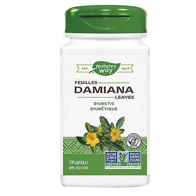 Nature's Way Luonnon tapa Damianan lehdet, 100 kasviskorkkia
