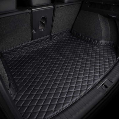 Bentley Bentayga Car Bag Liner 2015-2023 - Vedenpitävä tavaratilan matto korotetuilla reunoilla ja naarmuuntumissuojalla musta normal