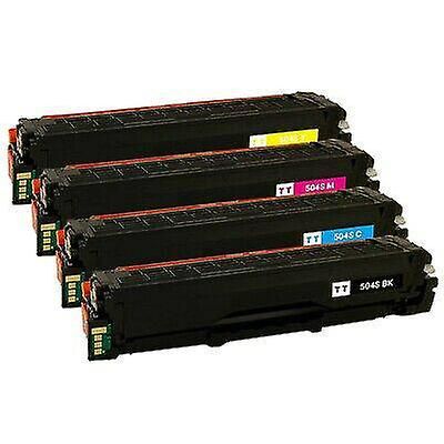 BatteryMate Väriainekasetti samsung clt-k504s clt-c504s clt-m504s clt-y504s clp415 Musta