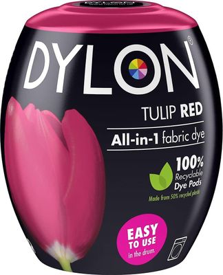 Dylon pesukone väriaine pod 36 tulppaaninpunainen