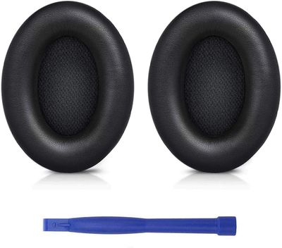 AIR Ørepuder, der er kompatible med Bose QuietComfort 15 QC15 QC25 QC2 QC35/ Ae2 Ae2i Ae2w SoundTrue SoundLink (kun around-ear-serien) Sort