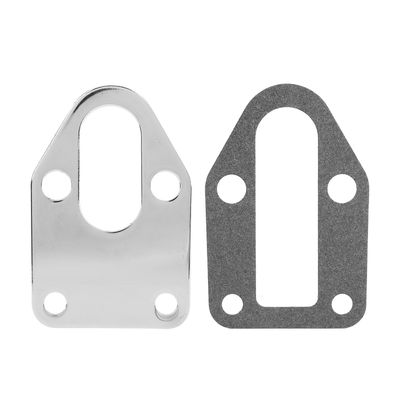 SBC-polttoainepumpun lohkolevy tiivisteellä, joka sopii Chevy SB 283 305 327 350 383 400 -moottoreihin Kaikki