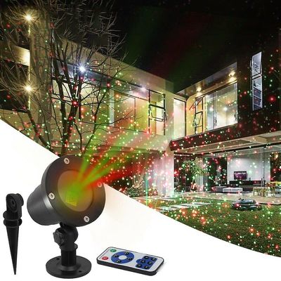Witdreamer Udendørs LED Projektor Lys Xmas Jul Halloween Fødselsdagsfest Landskab Scene Lampe UK Plug