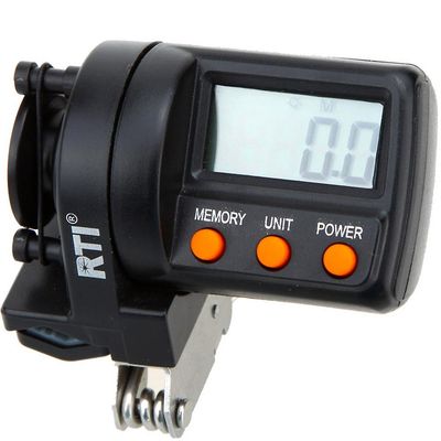Fiskesnøre længde Counter Digital Fishing Finder Line Længde Dybdemåler Counter Fiskeri Tilbehør