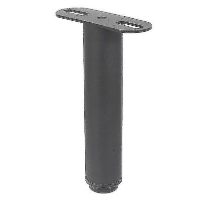 Tianzun 33x10.8x3.9cm musta lippu &windsock-pylvään asennuslaitteet ja sarjat Monikäyttöiset sängyn jalat tukevat Adj