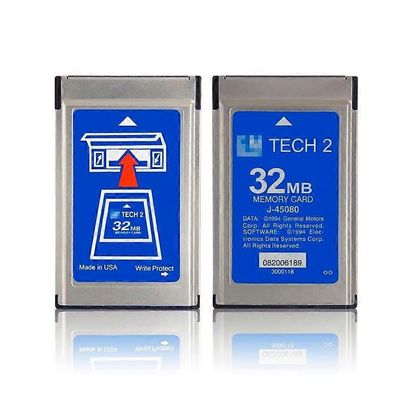 Opel 1997-2014 GM Tech T2 32MB dedikoitu datakortti, englanninkielinen versio