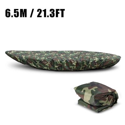 Universal Kajak Cover Kanobåd Vandtæt Uv-resistent kajakdæksel Camouflage 3 6,5m