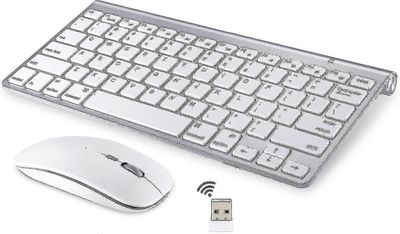 Langaton näppäimistö ja hiiri Apple imac Windowsille tai Androidille (langaton 2.4g)