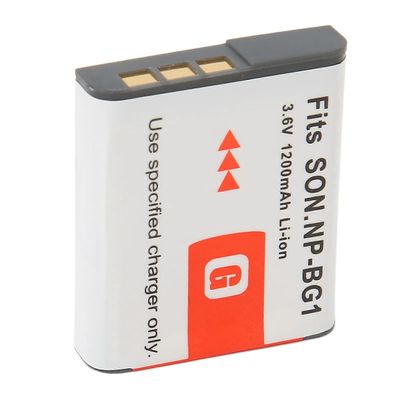 NP BG1 -akulle 3.6V 1200mAh vaihtokamera litiumioniakku DSC H50 H10 H20 W210 W220 WX1 W170 H50 -kameralle