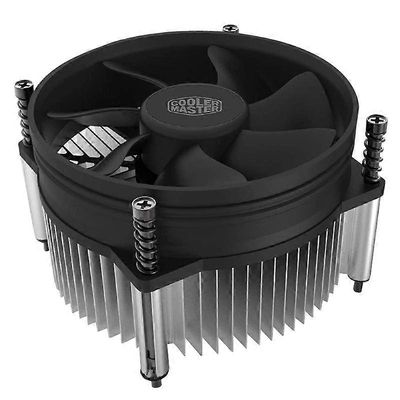 Master i50 CPU 92mm hiljainen tuuletin jäähdytyselementillä pistorasiaan LGA 1150 1151 1155 1156 CPU rad musta hopea