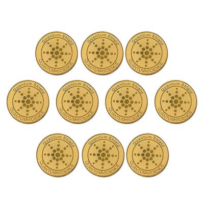 10kpl Energy Anti Radiation Protector Shield EMF suojaa matkapuhelintarroja Emr Blocker