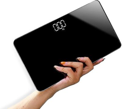 Matkavaaka kehon painon mukaan Pieni kannettava kehon painovaaka Digitaalinen kylpyhuoneen peilivaaka Mini elektroninen vaaka henkilökohtaiseen ter...