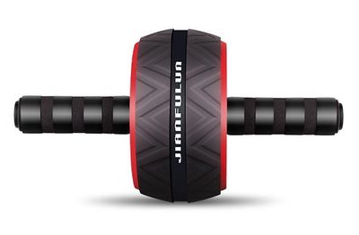 Handuo Roller Fitness Kit Hjem Robust Abs Roller Gym Abdominal Stimulator sort og rød