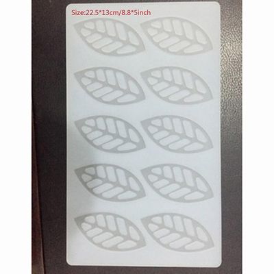 3d Blade Form Silikone DIY Chokoladeform Bagværk Fødselsdagskage Cookie Chokoladeform StencilPande Bageværktøjer
