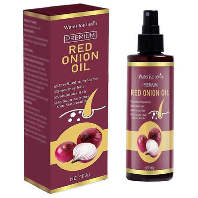100 % luonnollinen punasipuliöljy hiusten kasvuun, tukee pitkiä, kiiltäviä ja pehmeitä hiuksia, silottaa ja antaa hiuksille volyymia, sipulihiusölj...