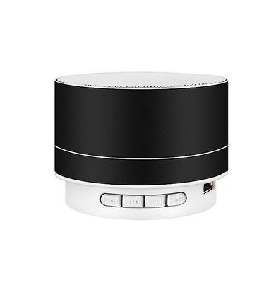 Coosilo Usb trådløs Bluetooth-højttaler, mini subwoofer udendørs afspiller sort