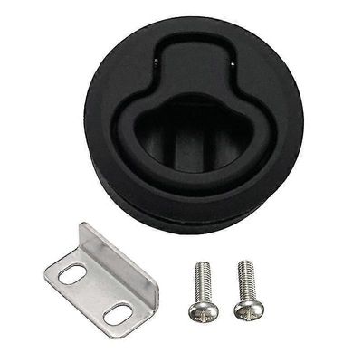 2" pyöreä lukitus huuhtelu vetosalvan vaihtomuovi Rv Marine Boat Southcolle Musta