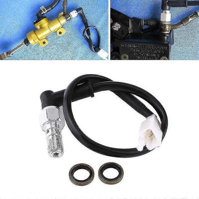 Universaali moottoripyörä hydraulinen jarrupaine takavalokytkin M10 1.25MM