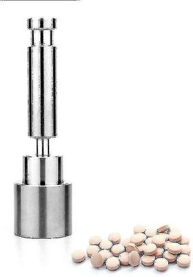 Käsi pilleri puristuskone, pilleri puristus kone pilleri valmistus työkalu sokeriviipale valmistuslaite kotiin10mm