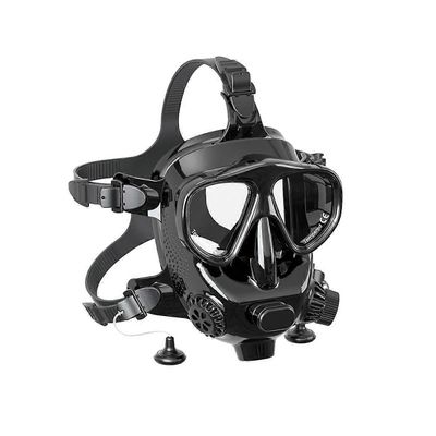 Sukellusmaski Snorklaus Koko kasvot Sukellusvarusteet Snorkkeli Uintinaamarit Happisylinteri Snorklaussetti Musta