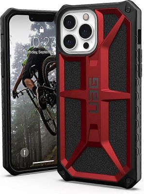 SQCLV suunniteltu iPhone 12 Pro Maxille Kotelo punainen sinisorsa Kevyt ohut iskunkestävä Premium Monarch -suojakuori, [6,7 tuuman näyttö]
