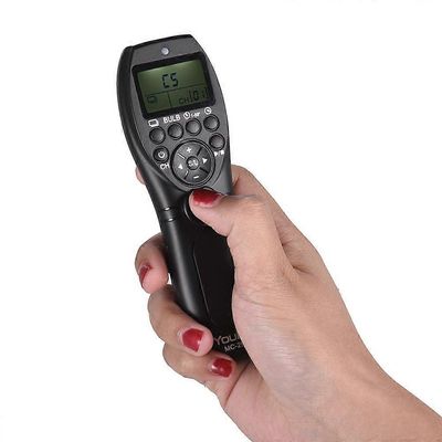 YouPro MC-292 DC2 2.4G langaton kaukosäädin LCD-ajastin suljin laukaisulähettimen vastaanotin 32 kanavaa Nikon D750 D7200 D7100 D7000 D610 D600 D