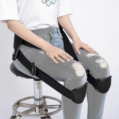 Oikea selkäasento istuessa (suositellaan selkäkipuihin, tekee jokaisesta tuolista ergonomisen ristiselän tuen, säädettävät hihnat) - Hyvä