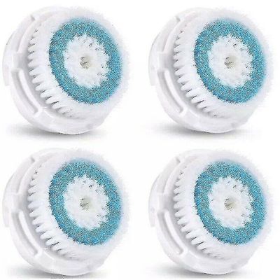 Ersam 4-pack Deep Pore Udskiftning Facial Brush Heads For Clarisonic Mia 1 Mia2