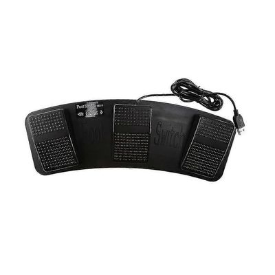 Fs3-p Usb Triple Foot Switch Pedal Control Näppäimistö Hiiri 3 Poljinta Simuloi mitä tahansa näppäimistön näppäintä com