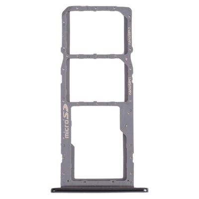 SIM-korttikelkka + SIM-korttikelkka + Micro SD -korttikelkka LG K42 / K52 LMK420 LMK420H LMK420E LMK420Y Musta