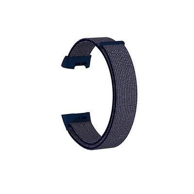 AIR Nylon udskiftning Rem til Fitbit Charge 3 - Mørkeblå