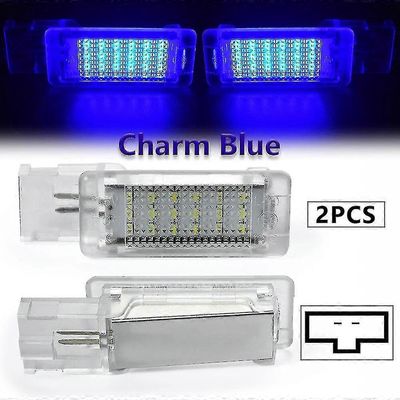 LED-jalkatilan kevyt tavaratilan hansikaslokerovalaisin Skoda Octavia 1Z 5E Fabia Superb Rapid Yeti Kamiq Scala Citigo Roomste Charm sininen 1