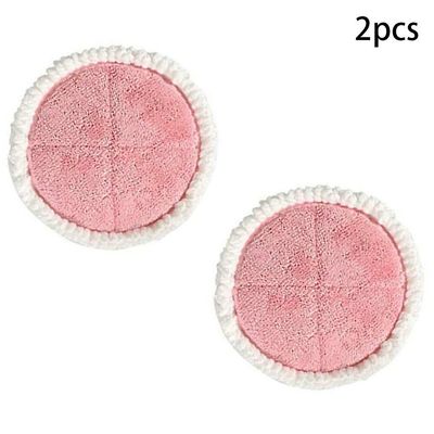 2pcs Steam Spin Moppe Klude Electric Moppe Rengøring Pad For Vmai Dampmaskine Vakuum Mops Til Home Rengøring Husholdnings rengøring Tool