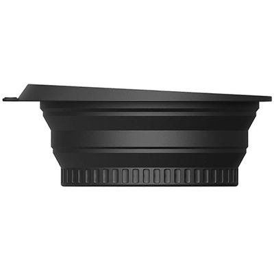 Kasvojen jääkylpykulho hehkuvalle iholle Uudelleenkäytettävä nopeasti jäähdyttävä kasvokulho kotimatkoille Musta