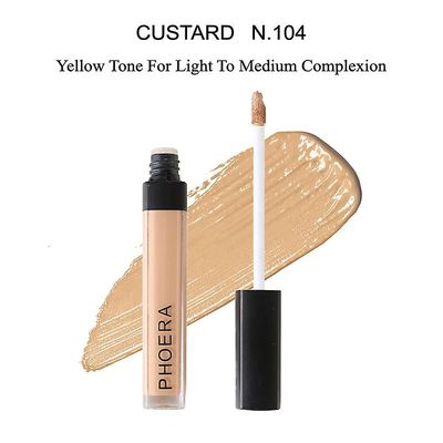 PHOERA Full Cover Liquid Concealer Foundation Cream Makeup Face Eyes Dark Circles Arr Akne Cover Cream Base Cosmetic Make up