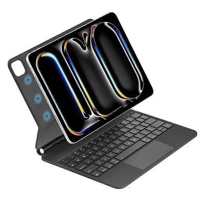 IPad Pro 13:lle (2024) Bluetooth-näppäimistökotelon suojakansi Magic Keyboard