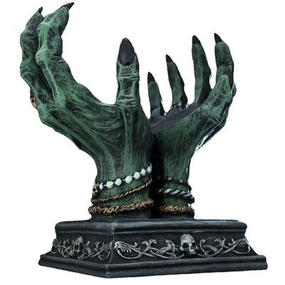 Haudan ulkopuolella kristallipallopidike Hartsikäsityöt Kodin koriste ja koristelu