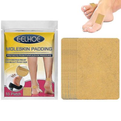 Sztlv Moleskin Padding Moleskin bandasjer For hæler Anti-slitasje hæl pads For føtter Selvklebende pads Fabric Padding For blemme