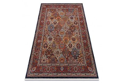 RugsX Tæppe Uld KESHAN frynser, Ornament, ramme orientalsk 7576/53511 terracotta orange 300x380 cm