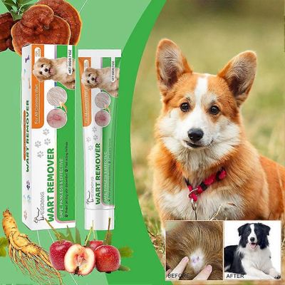 Pet Skin Tag pitkävaikutteinen voide, joka auttaa lemmikkejä palauttamaan terveen ihon Kuten