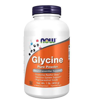 NOW Foods Nyt Foods glysiinijauhe, 1 lb. (pakkaus 1)