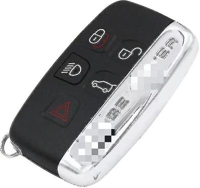 Remote Key Shell Fob 5 knapper for gjeldende for Land Rover Range R0ver Sport Lr4 Evoque side med ord