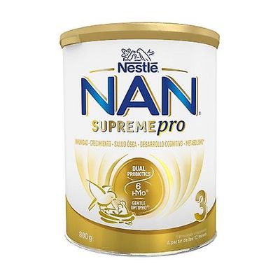 Nestlé Nan supreme pro 3 infant milk powder, baby +12m 800 g of powder