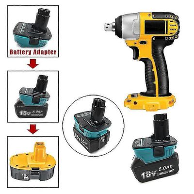 Mak1820 Makita 18v Bl -sarjan litiumparistomuunninsovitin Dewalt 18v Xrp Dc De Dw Ni-cd / ni-mh -sähkötyökaluihin