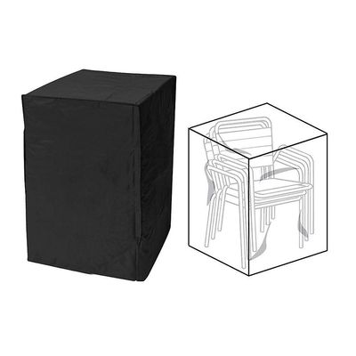 Havestol dækker vandtæt støvtæt dække møbler beskytter til udendørs balkon haven Sort 68 x 68 x 72cm