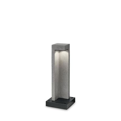 Ideal Lux Lighting Titano Integreret LED udendørs pullert lampe 1 lys granit 3000K IP55