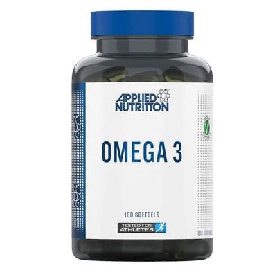 Applied Nutrition Sovellettu ravitsemus Omega 3 pehmeät geelit 100