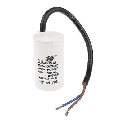 450V AC 8uf 50 / 60hz polypropeenikalvomoottori Käynnistä kondensaattori Cbb60